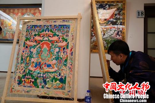 从展厅到舞台青海“唐卡”在京大展魅力